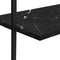 Monarch Specialties Bookshelf, Bookcase, Etagere, Ladder, 5 Tier, 72"H, Office, Bedroom, Metal, Black Marble Look, Black I 3684 - alternate 9